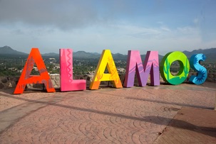 Álamos morning sunlight